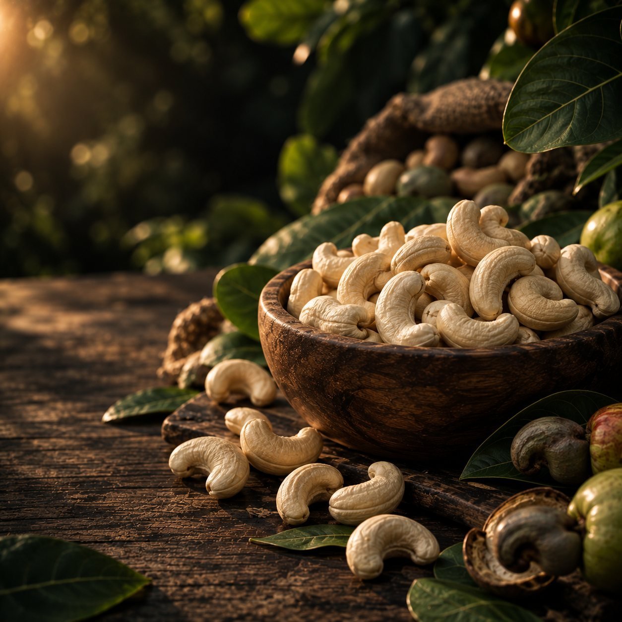 Indian cashew nuts sourced for wholesale export