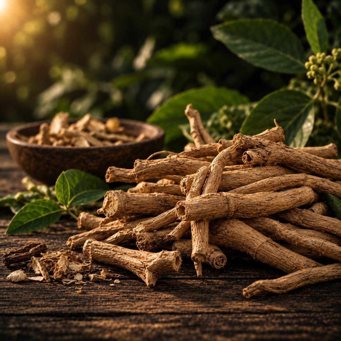 Indian ashwagandha for natural product sourcing