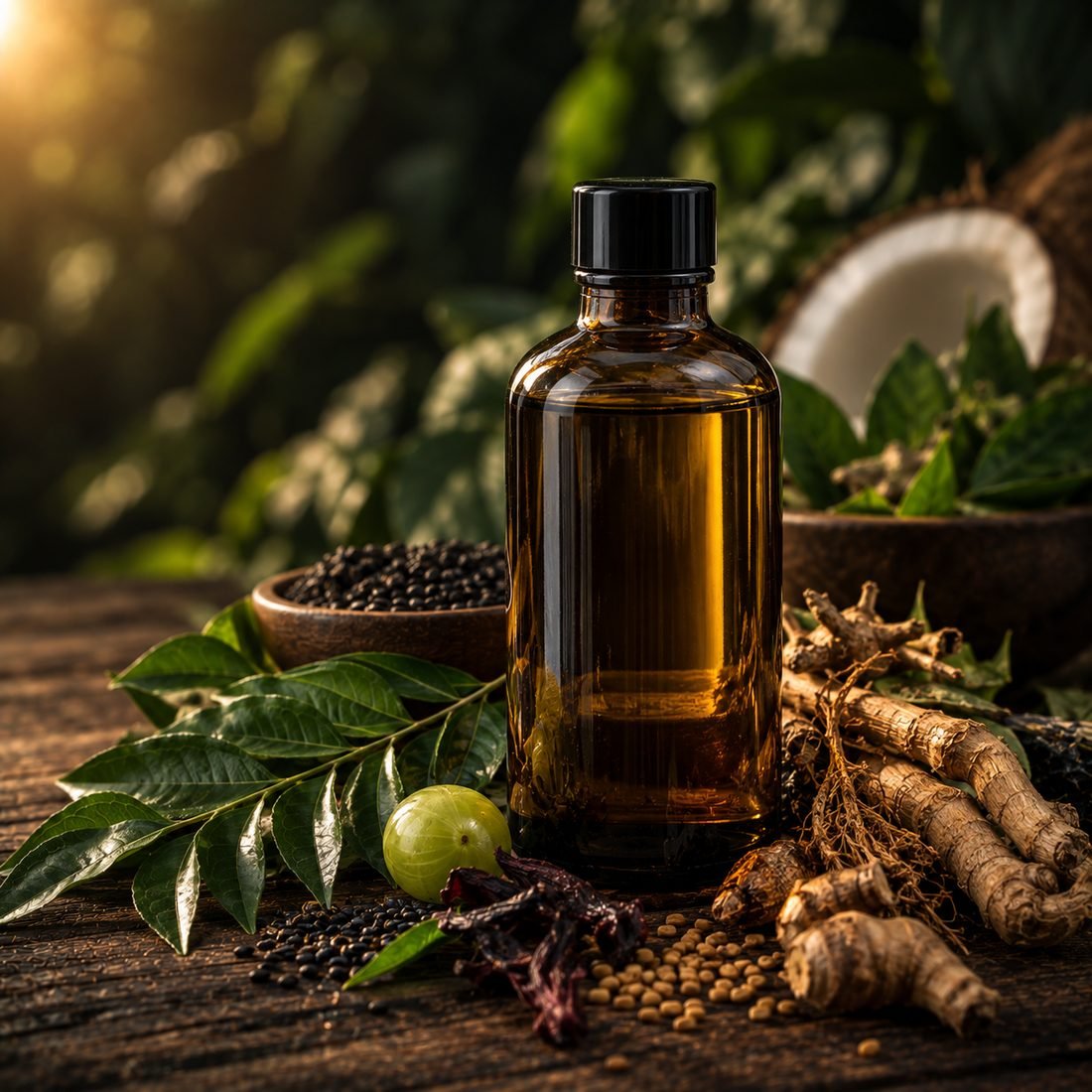Natural Indian hair oil