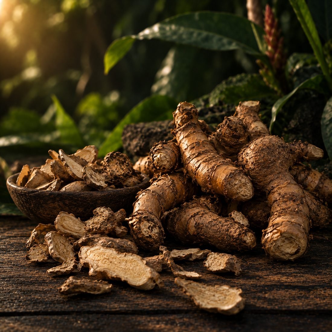 Indian wild ginger for international export